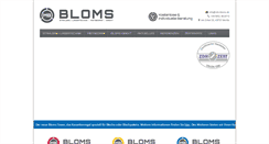 Desktop Screenshot of mb-bloms.de